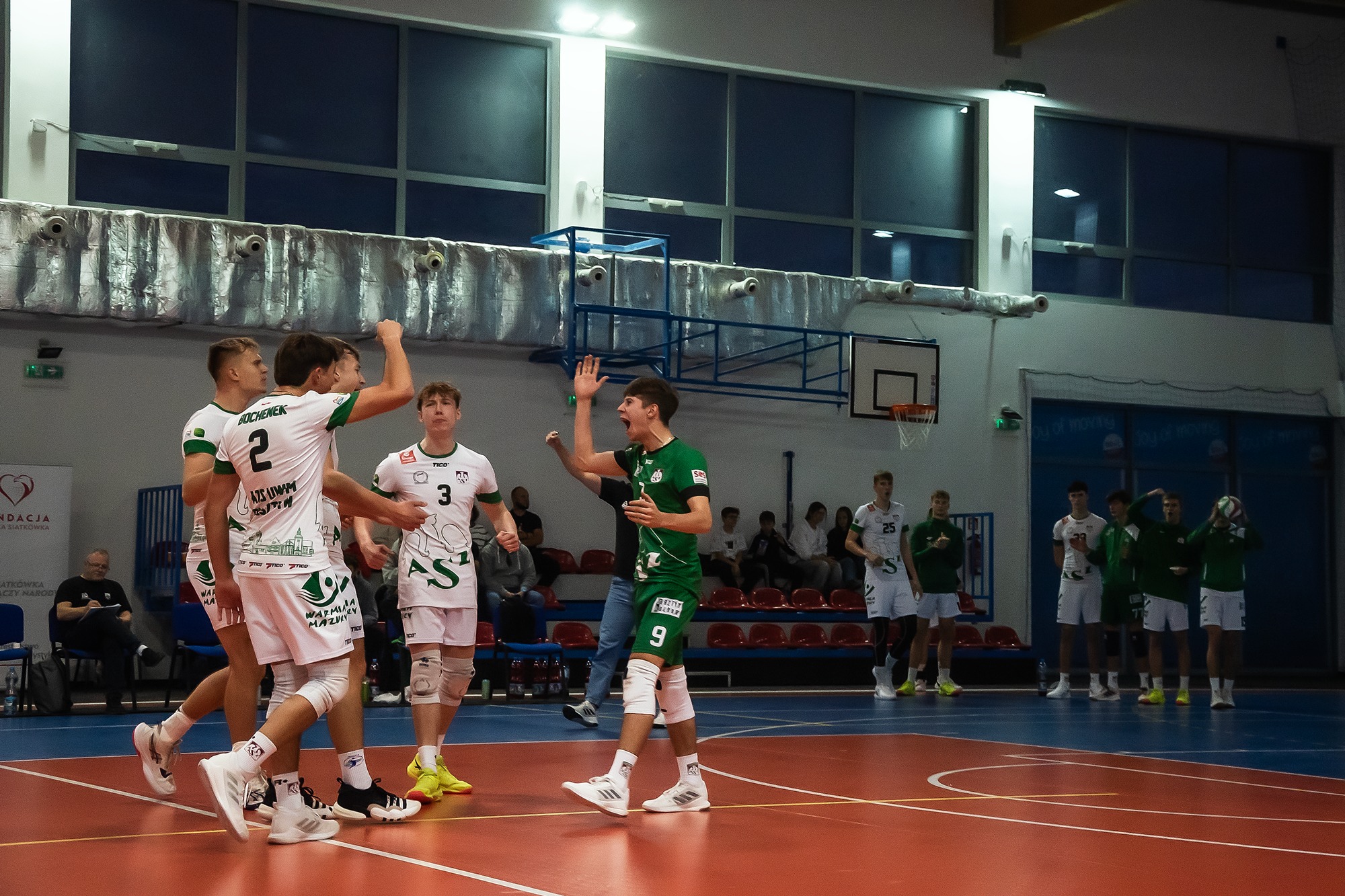 Zawodnik w akcji